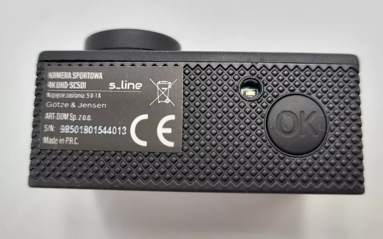 KAMERA SPORTOWA GOTZE & JENSEN S-LINE SC501 WIFI 4K
