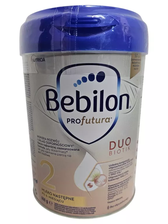 BEBILON PROFUTURA DUOBIOTIK 2 MLEKO NASTĘPNE PO 6. MIESIĄCU 800G