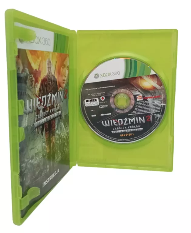 GRA WIEDZMIN 2 XBOX 360