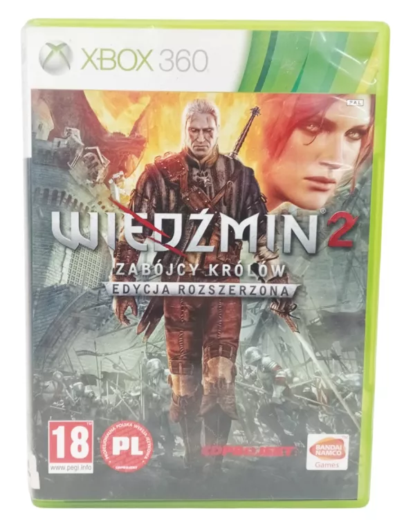 GRA WIEDZMIN 2 XBOX 360