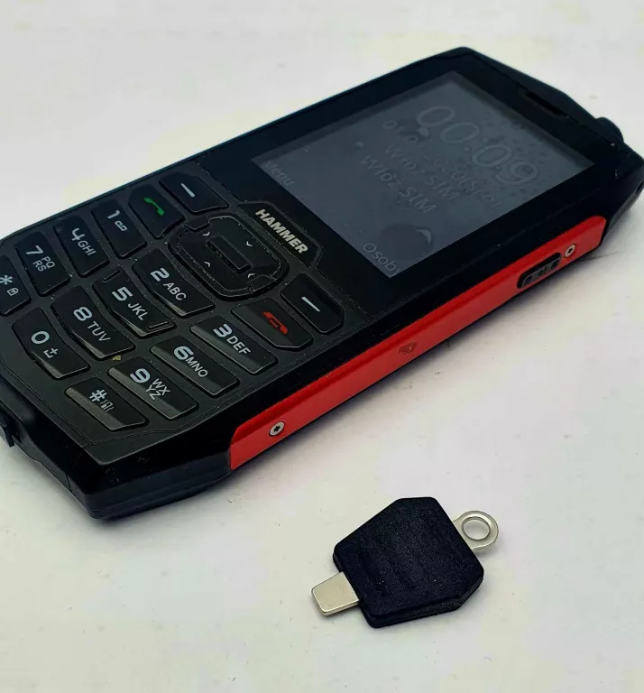 TELEFON PANCERNY HAMMER 4 RED IP 68 DUAL SIM