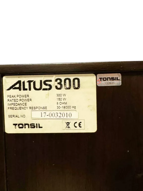 KOLUMNY TONSIL ALTUS 300