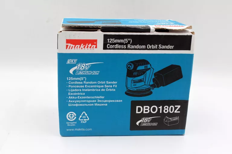 MAKITA SZLIFIERKA MIMOŚRODOWA AKUMULATOROWA 300W 18V DBO180Z