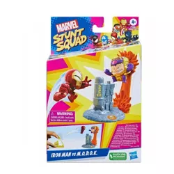 MARVEL STUNT SQUAD IRON MAN VS M.O.D.O.K. F7065