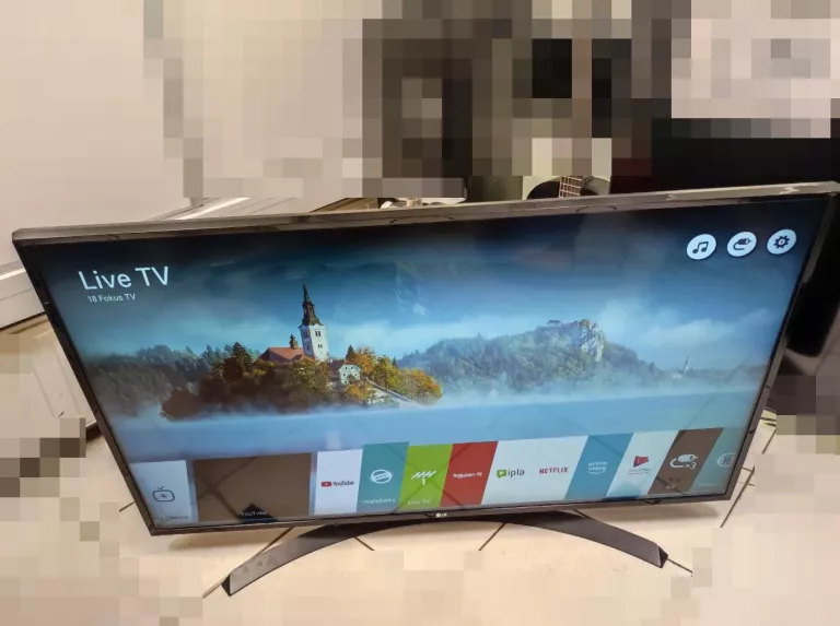 TELEWIZOR LG 49UJ635V 4K , SMART, DVBT-T2 + PILOT, PUDEŁKO ,