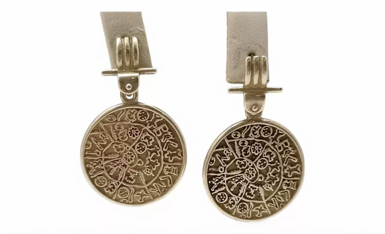 SREBRNE KOLCZYKI A'LA MONETY 925 | 8,30G