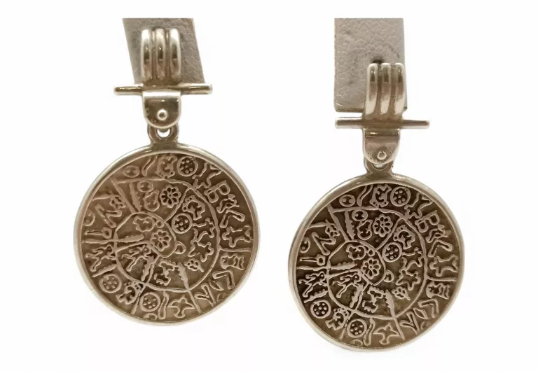 SREBRNE KOLCZYKI A'LA MONETY 925 | 8,30G