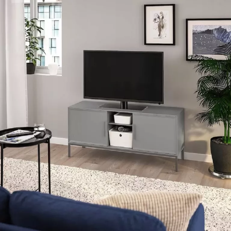 IKEA TULLSTORP SZAFKA POD TV, SZARY, 114X35X53 CM 004.984.29