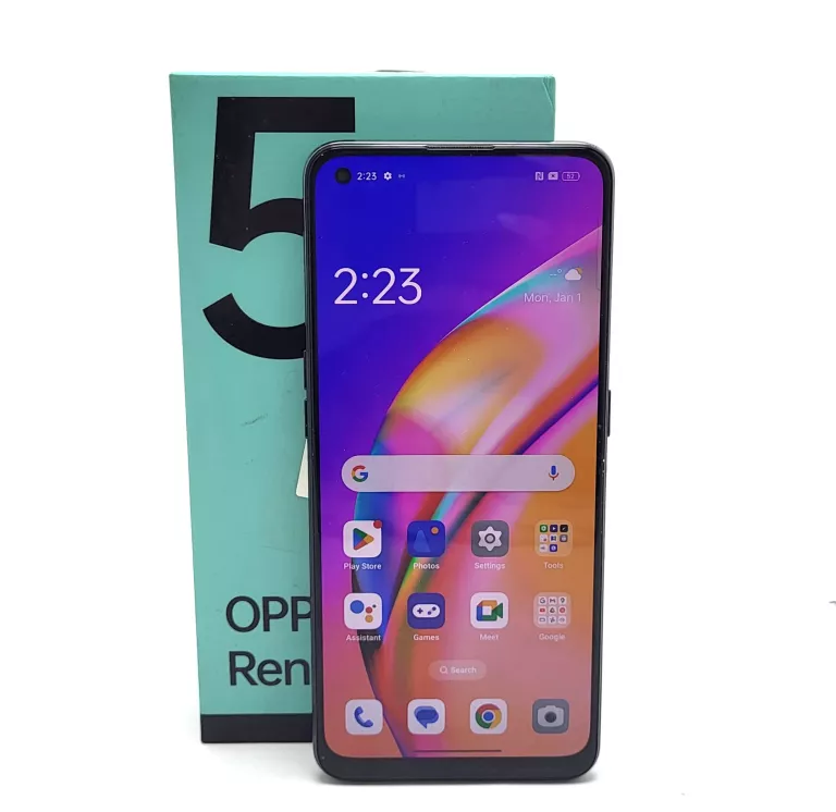 TELEFON OPPO RENO 5 Z ( PUDEŁKO, ŁADOWARKA)