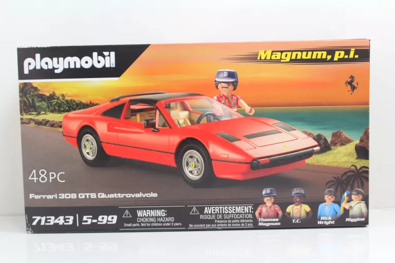 PLAYMOBIL FERRARI 308 GTS Z FILMU MAGNUM 71343