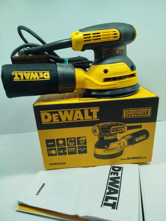 DWE6423 SZLIFIERKA MIMOŚRODOWA DEWALT