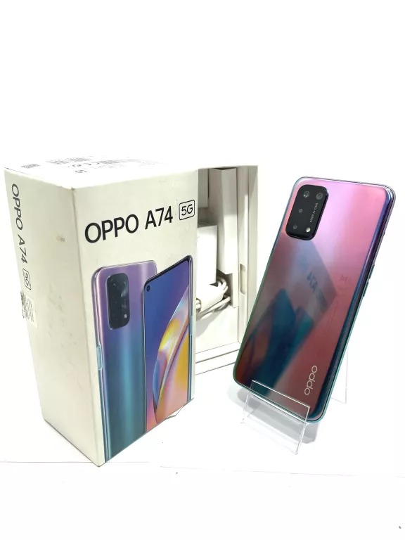 TELEFON  OPPO A74 5G PUDEŁKO/ 860953055213473