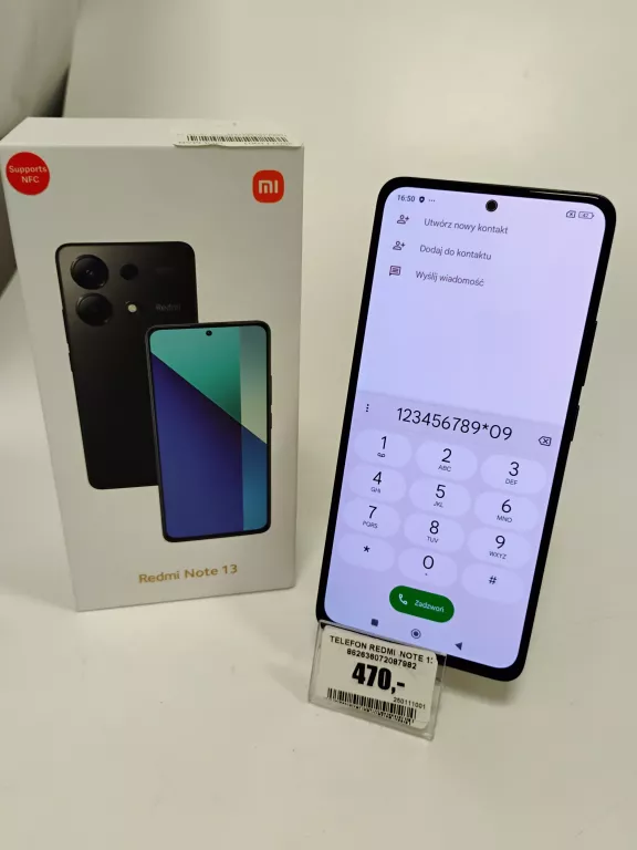 TELEFON REDMI  NOTE 13 862636072087982