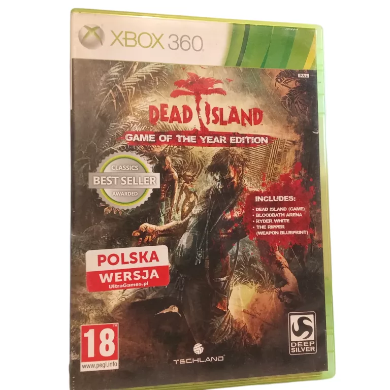 DEAD ISLAND GOTY XBOX 360