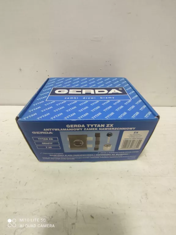 ZAMEK DO DRZWI GERDA TYTAN ZX ATESTOWANY T55