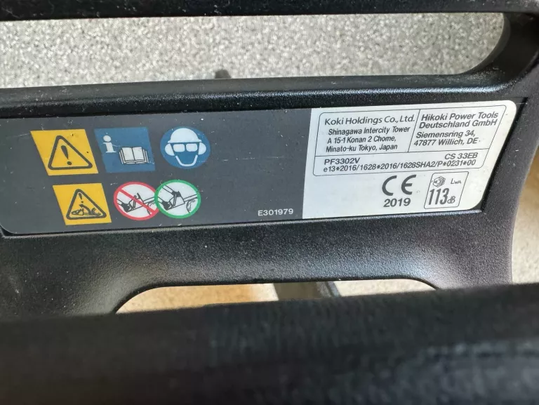 PILARKA ŁAŃCUCHOWA HIKOKI CS33EB R.2019