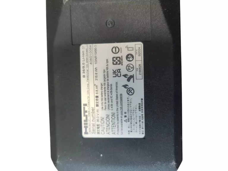 MŁOTOWIERTARKA HILTI TE 60-A36 + 2 AKU