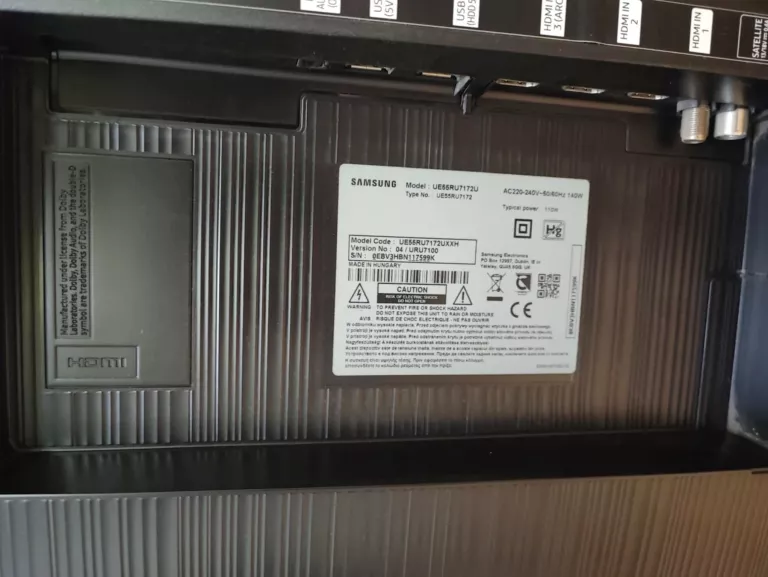 TV SAMSUNG UE55RU7172UXXH/ PILOT