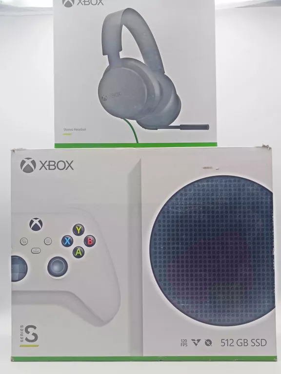 KONSOLA XBOX SERIES S 512GB + SŁCHAWKI+ STACJA DOKUJACA