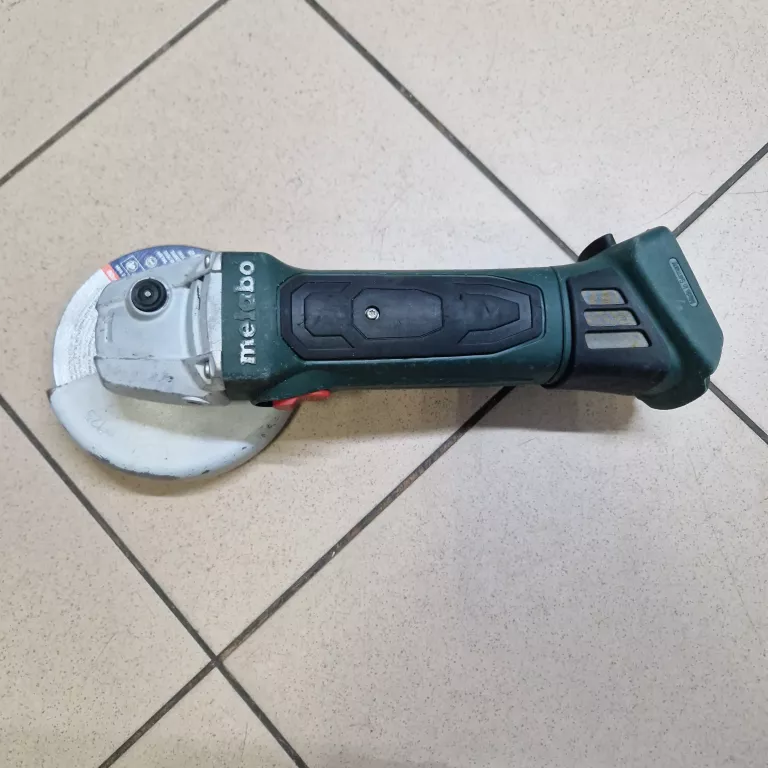 SZLIFIERKA METABO W 18 LTX 125 QUICK 2 AKUMULATORY 4,0AH