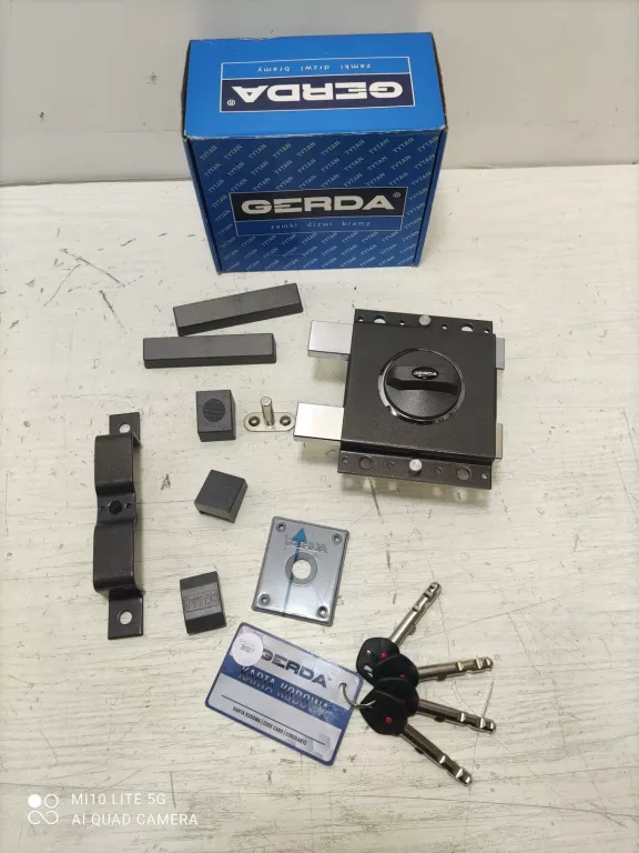 ZAMEK DO DRZWI GERDA TYTAN ZX ATESTOWANY T55