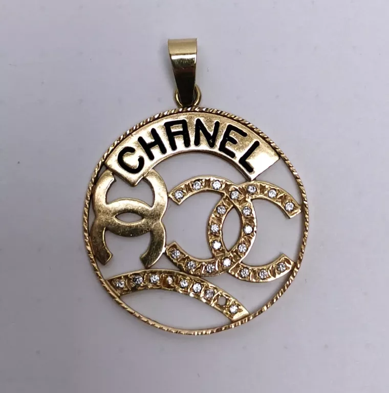WYRÓB JUBILERSKI UŻYWANY ZAWIESZKA "CHANEL" 7,85G 585