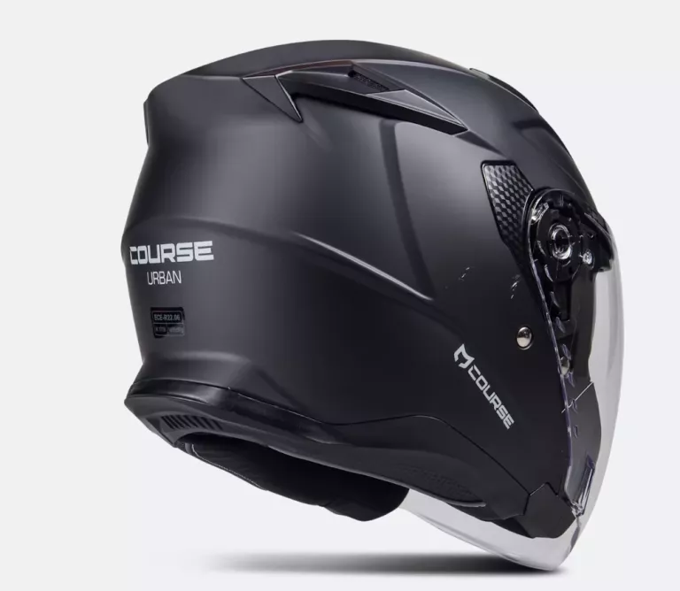 KASK OTWARTY COURSE URBAN CZARNY ROZMIAR: M