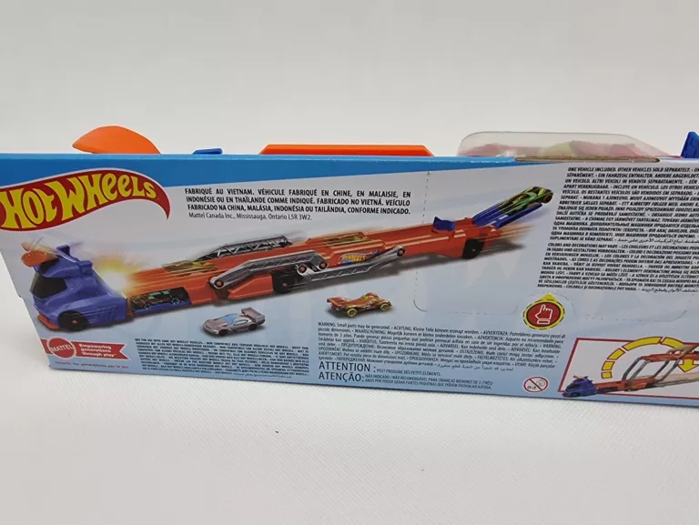 HOT WHEELS CITY MIEJSKI TRANSPORTER + AUTKO HYT83