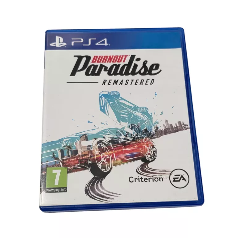 GRA PS4 BURNOUT PARADISE REMASTERED