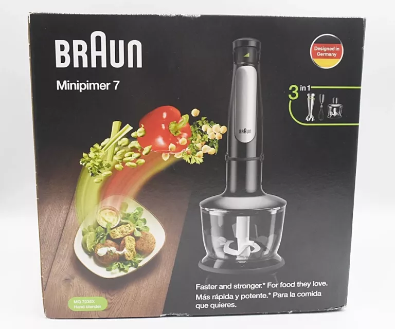 BLENDER RĘCZNY BRAUN MQ7035 1000W CZARNY