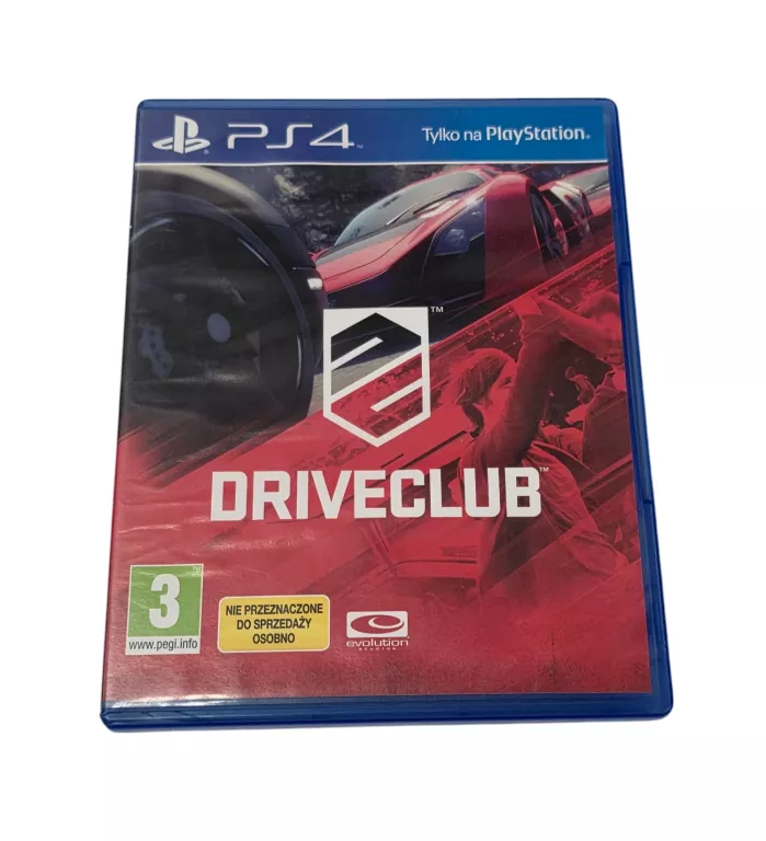 GRA PS4 DRIVECLUB