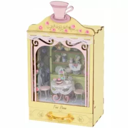 DOMEK DLA LALEK W MINIATURZE DIY - HERBACIARNIA