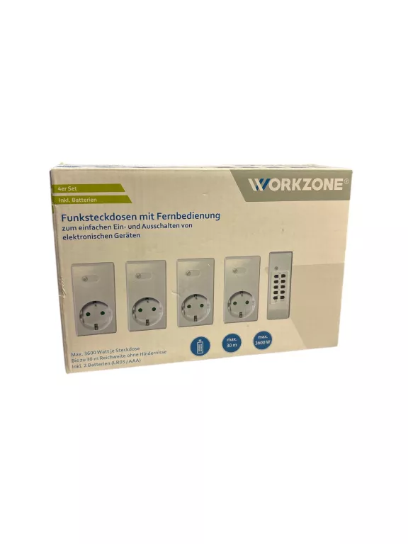 WORKZONE GNIAZDKO INTELIGENTNE 4