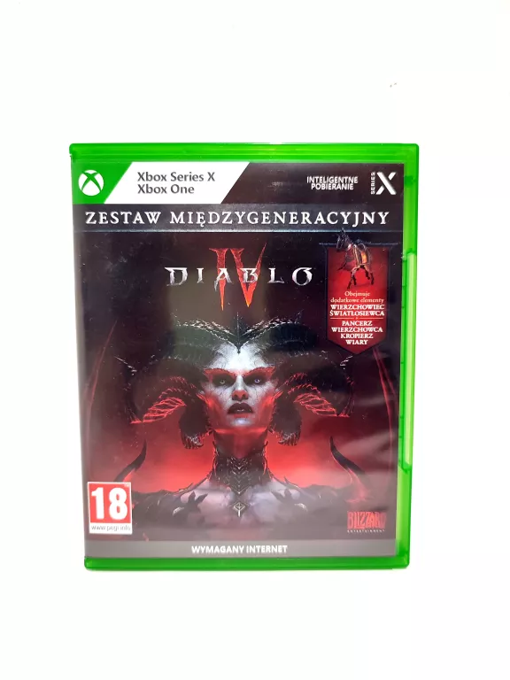 GRA XBOX ONE DIABLO IV - ZESTAW MIĘDZYGENERACYJNY