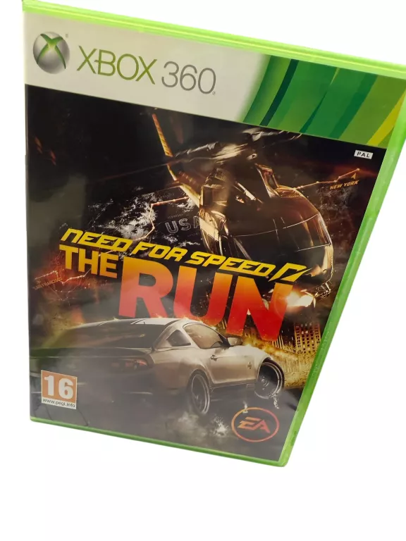 NEED FOR SPEED RUN MICROSOFT XBOX 360
