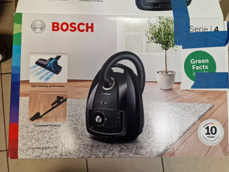 ODKURZACZ BOSCH SERIE 4 BAGGED PUDEŁKO
