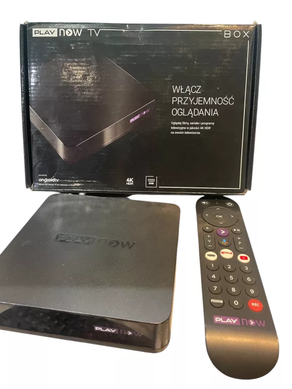 PLAY NOW TV BOX KOMPLET