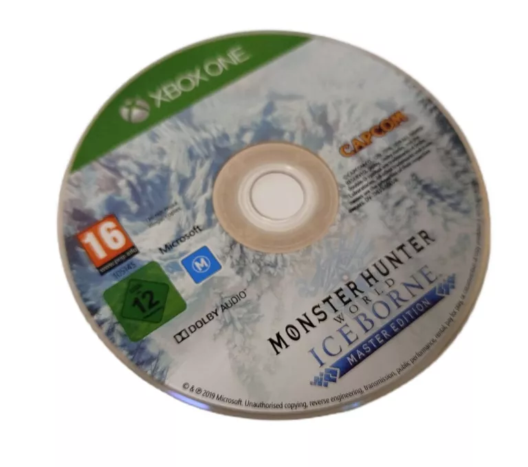 GRA NA XBOX ONE MONSTER HUNTER WORLD ICEBORNE MASTER EDITION