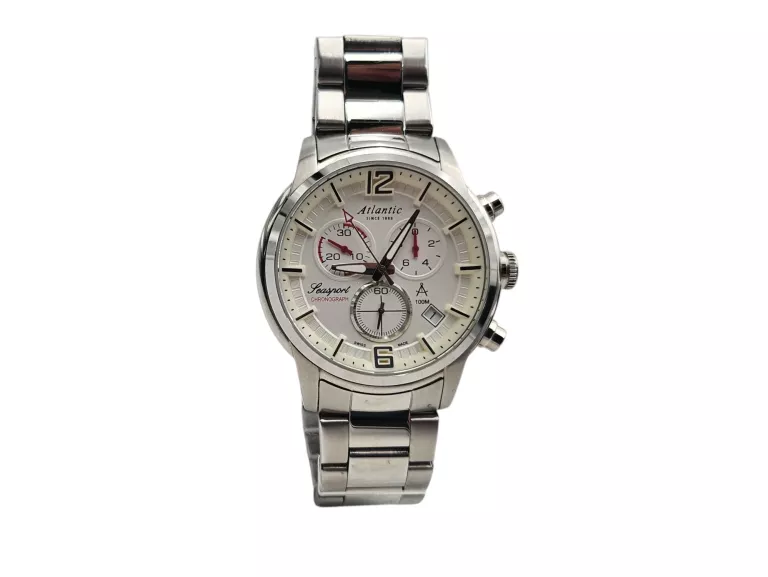 ZEGAREK MĘSKI ATLANTIC SEASPORT 87461 100WR DATOWNIK CHRONOGRAF
