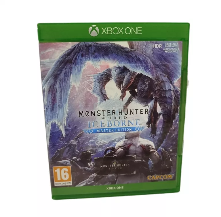 GRA NA XBOX ONE MONSTER HUNTER WORLD ICEBORNE MASTER EDITION