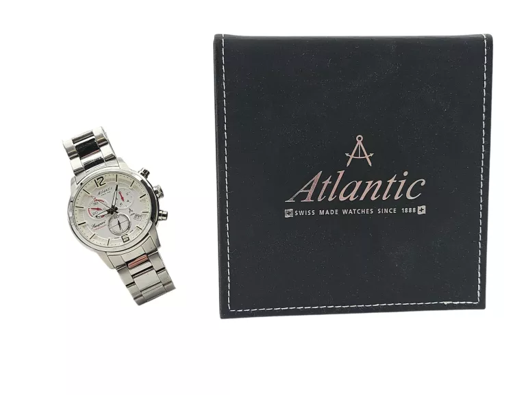 ZEGAREK MĘSKI ATLANTIC SEASPORT 87461 100WR DATOWNIK CHRONOGRAF