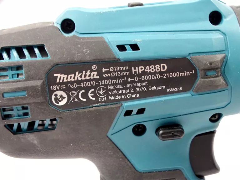WKRĘTARKA AKUMULATOROWA MAKITA HP488D KOMPLET