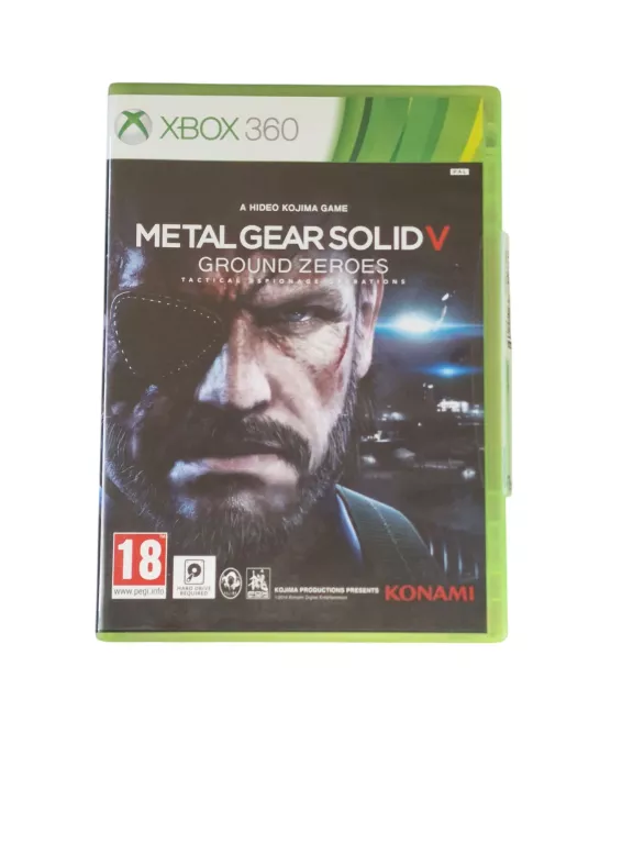 METAL GEAR SOLID V: GROUND ZEROES XBOX 360
