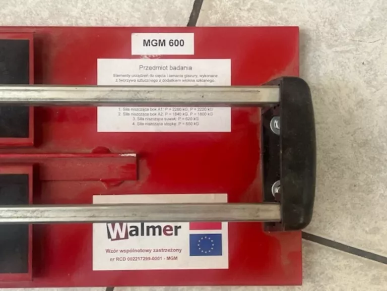 PRZECINARKA DO GLAZURY WALMER MGM 600