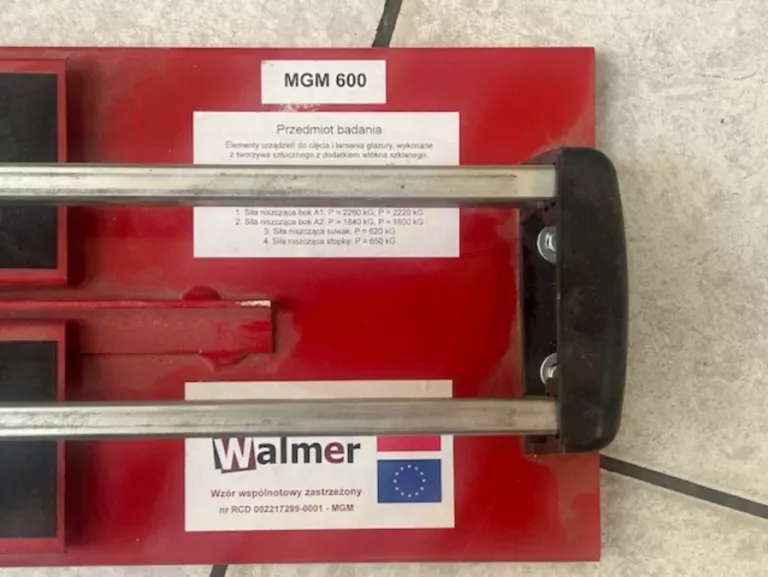 PRZECINARKA DO GLAZURY WALMER MGM 600