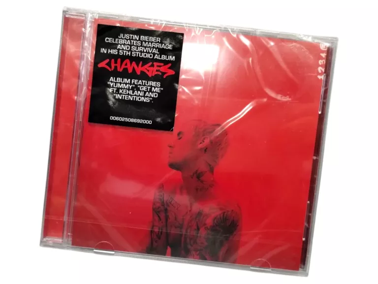 PŁYTA CD JUSTIN BIEBER - CHANGES W FOLII
