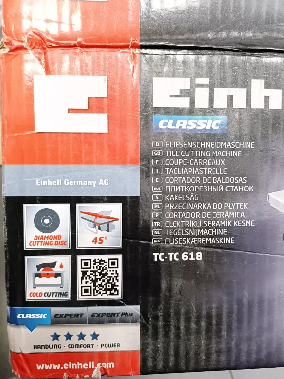 MASZYNA DO CIĘCIA PŁYTEK TC-TC 618 EINHELL