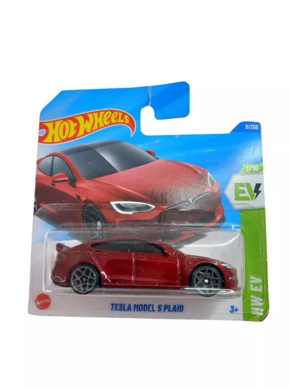 SAMOCHODZIK HOT WHEELS TESLA MODEL S PLAID 9/250 HYW86