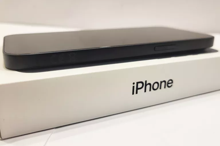 TELEFON IPHONE 13 128GB  100% BATERIA, CZARNY, KOMPLET POWYSTAWOWY