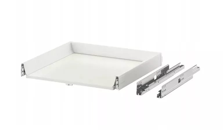 SZUFLADA MAXIMERA DO SZAFKI DO KUCHNI BIAŁA NISKA 60X60 IKEA 202.046.28